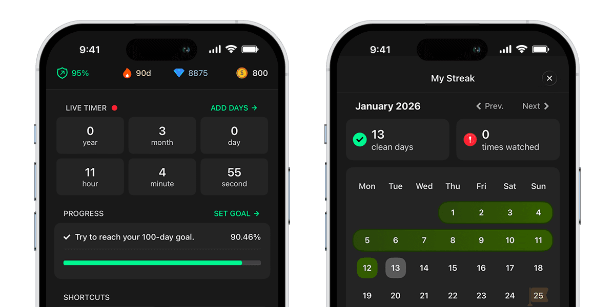 No Nut App Screenshots